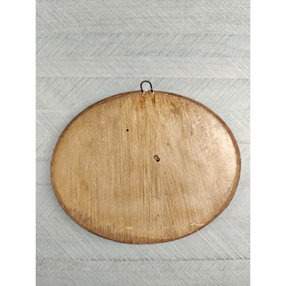 Oberammergau Passion 1990 Carved Wooden Wall Plaque With Last Supper Scene - Picture 2 of 6